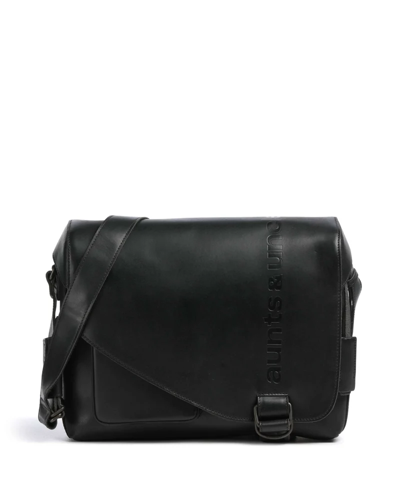 Aunts & Uncles Heritage Medium Judd Messenger väska black