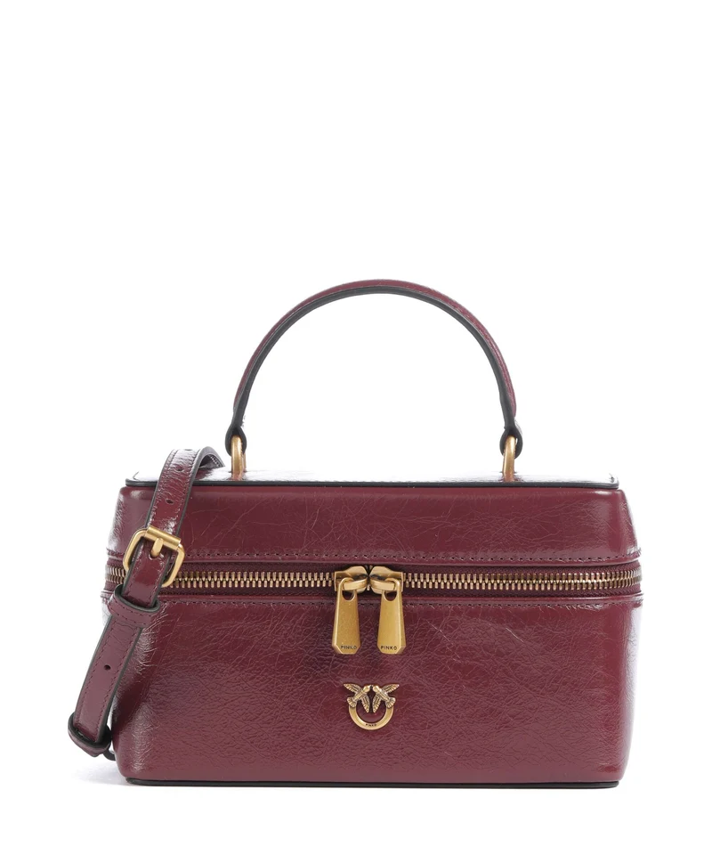 Pinko Vanity Mini Crossover väska ribes intenso/antique gold