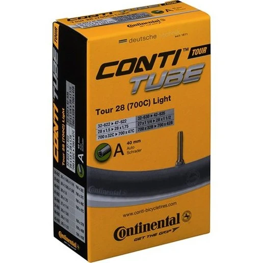 Cykelslang Continental Tour Light 28" Schrader 40mm 32/47-622/42-635