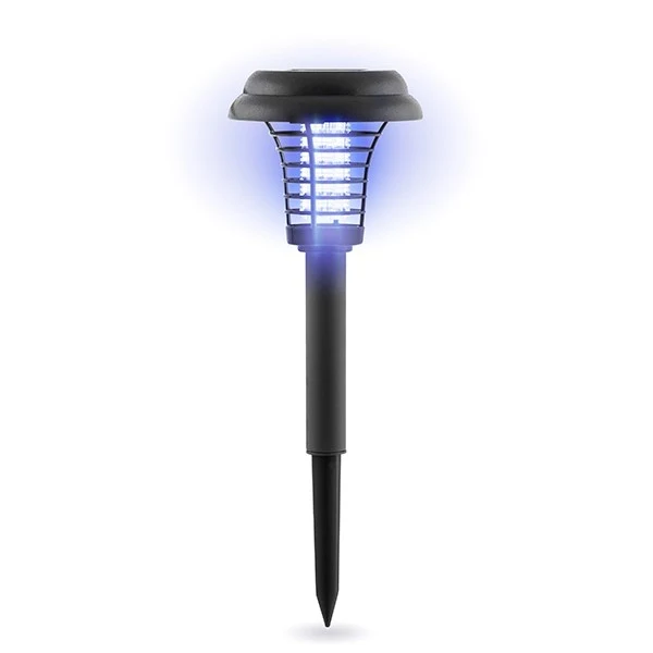 Trädgårdslampa mot mygga i solen