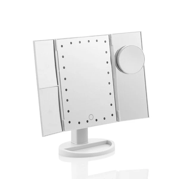 Förstorings LED-spegel