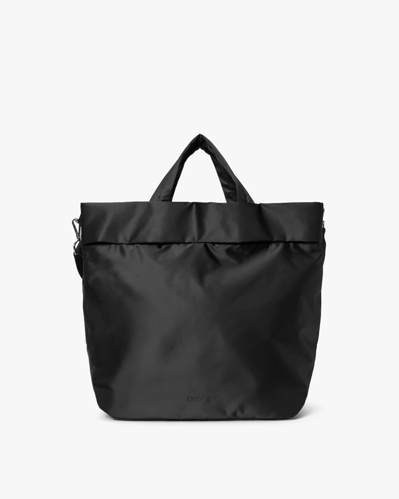 Large Satin Crossbody Tote Väska