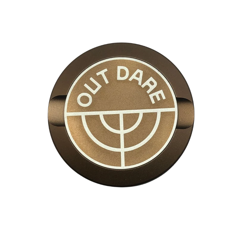 Outdare Metal Can Brown