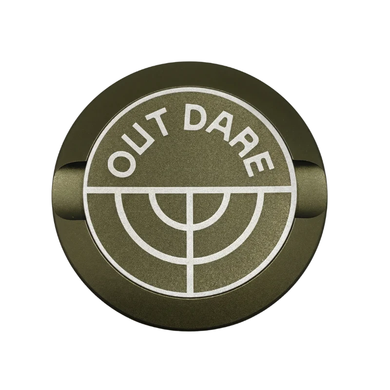 Outdare Metal Can Green