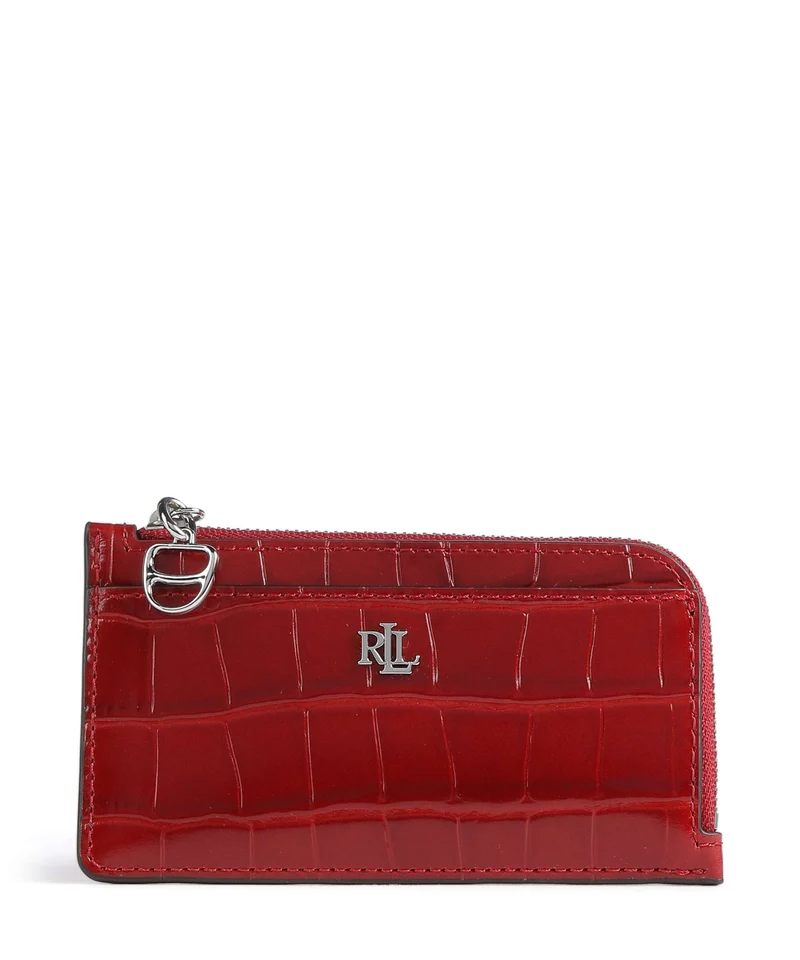 Lauren Ralph Lauren Small Korthållare festive red