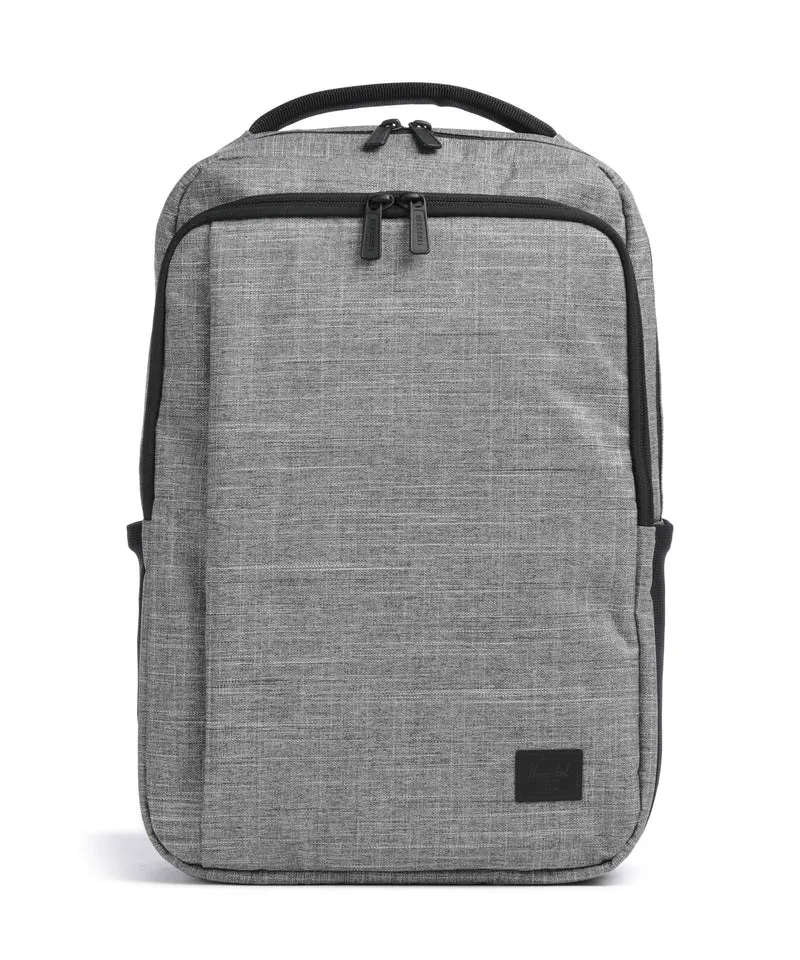 Herschel Kaslo Tech 20 Ryggsäck raven crosshatch