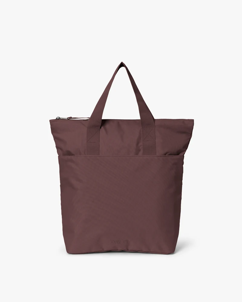 Large Tonal Nylon Tote Väska