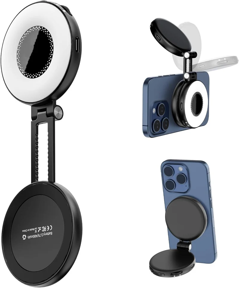 Magnetisk selfie-lampa