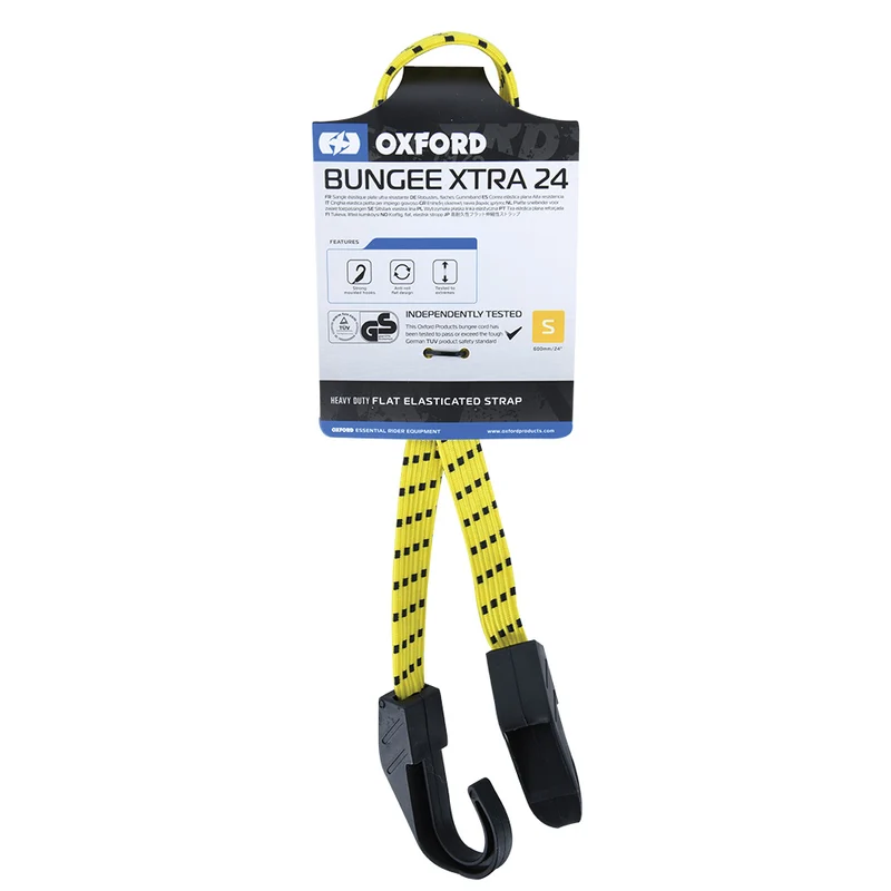 Oxford Bungee TUV/GS Elasticated Strap 16x600mm OX712
