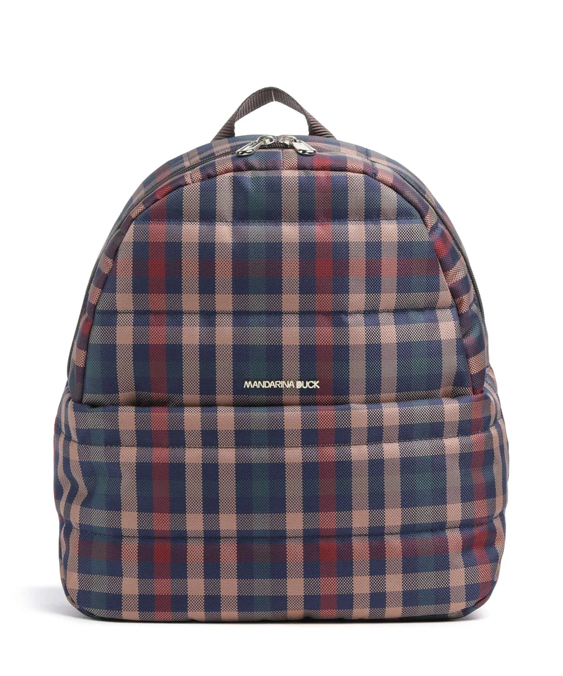 Mandarina Duck Tartan Ryggsäck tartan brown