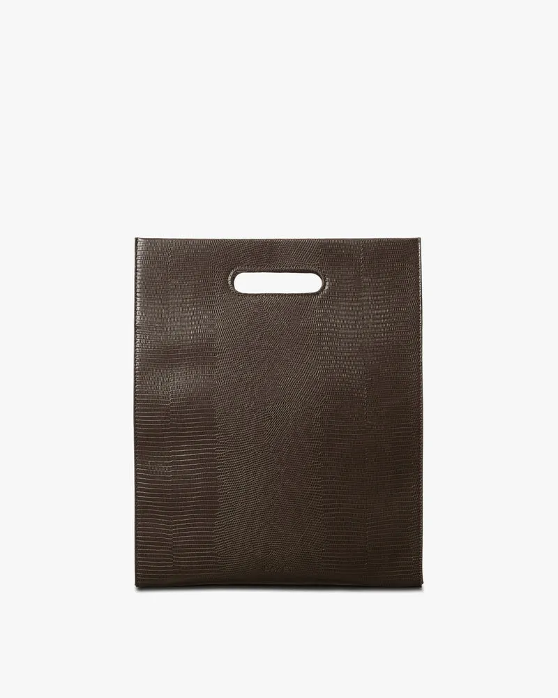 Medium Exotic Print Handväska