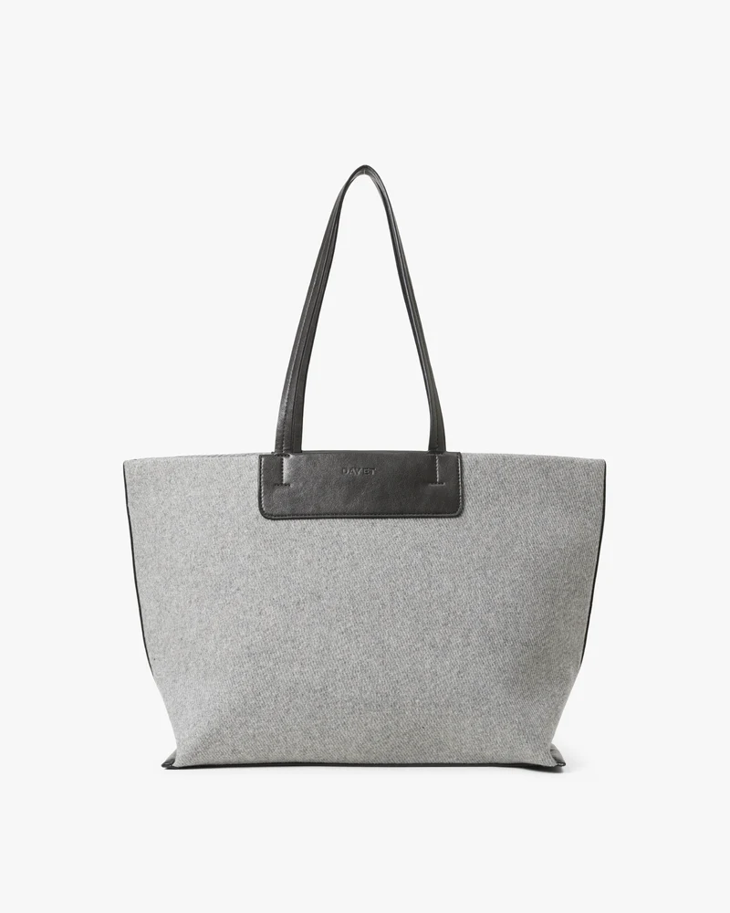 Medium Structured Wool Work Bag