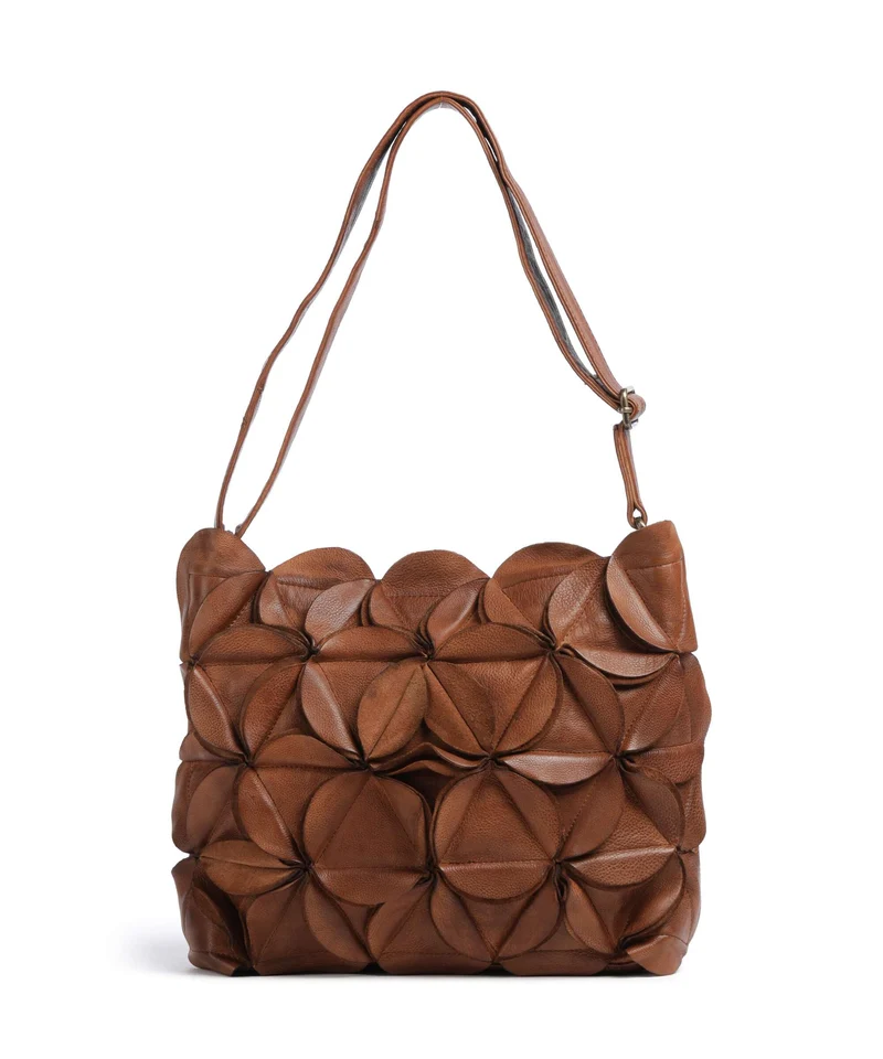 Depeche Rio Axelremsväska dark cognac