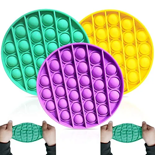 Push pop Bubble Sensory Fidget Toy (3 Stycken)