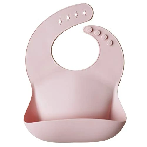 Justerbara silikonvattentäta haklappar (rosa)