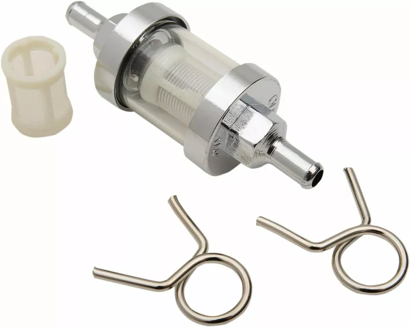 EMGO FUEL FILTER 1/4 GLASS 14-34451