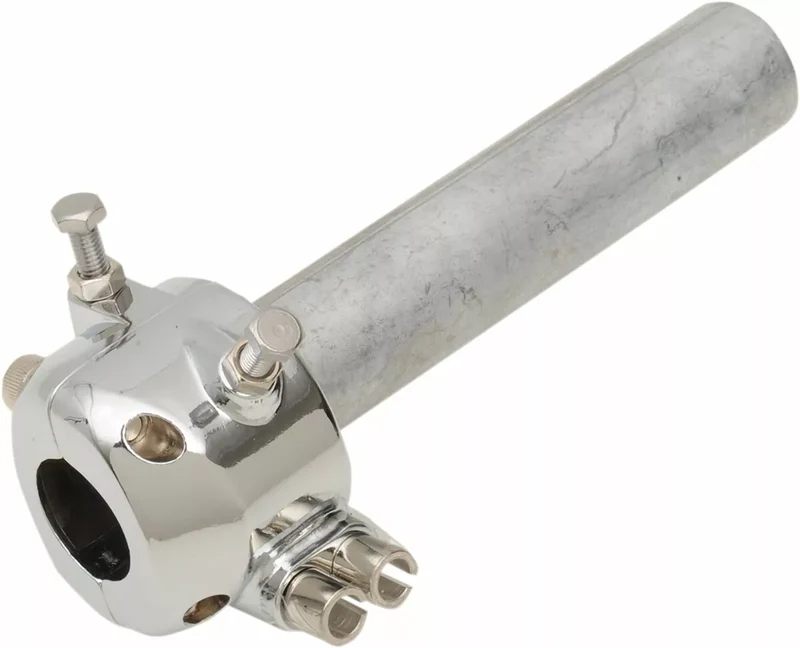 EMGO THROTTLE DUAL CBL 7/8 CHR 44-29474