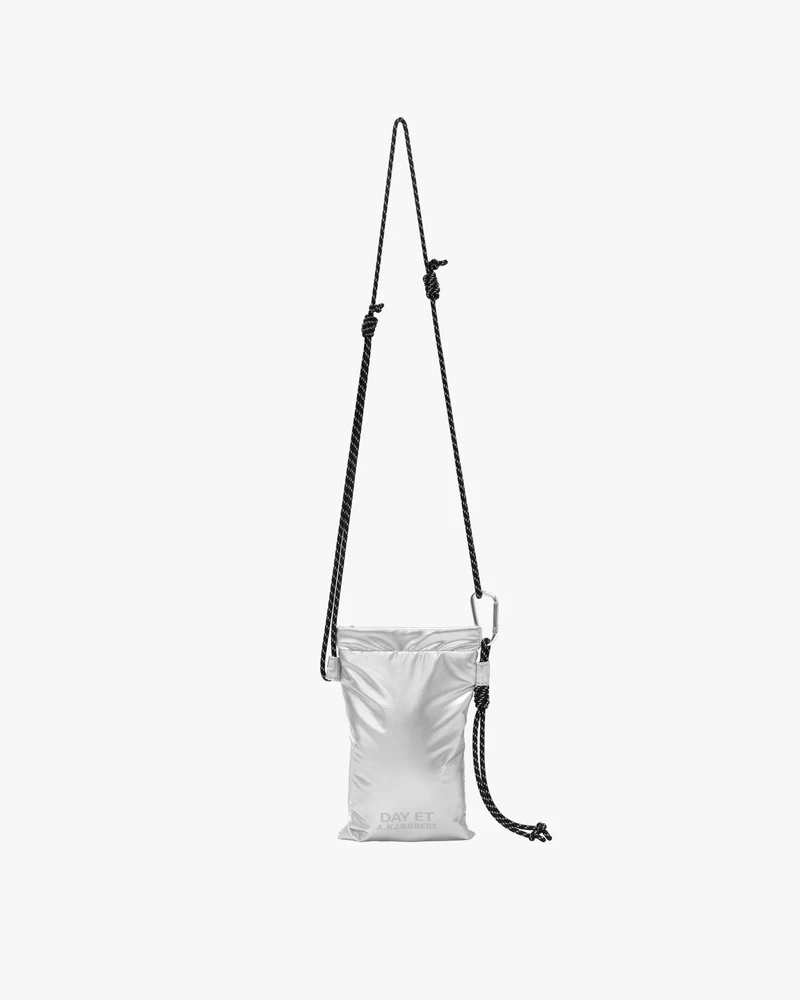AK x DAY ET Silver Crossbody Glasses Bag