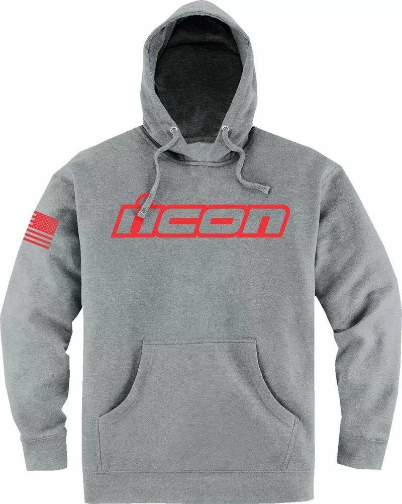 ICON HOODY CLASICON HT GY MD 3050-6528