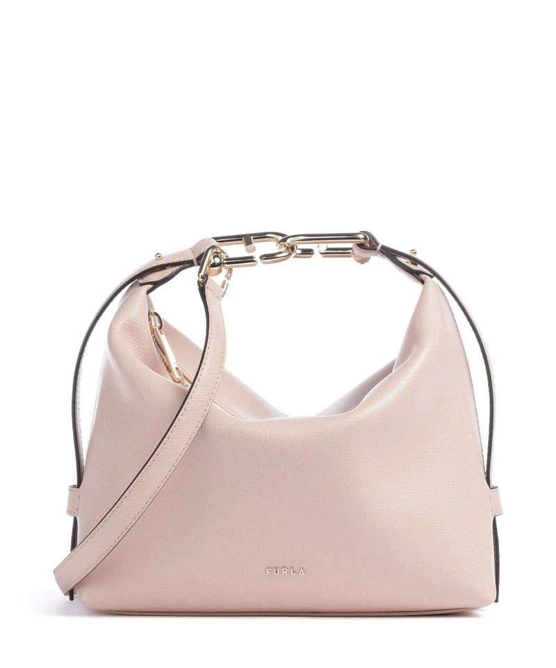 Furla Tonie Mini Axelremsväska anemone pink