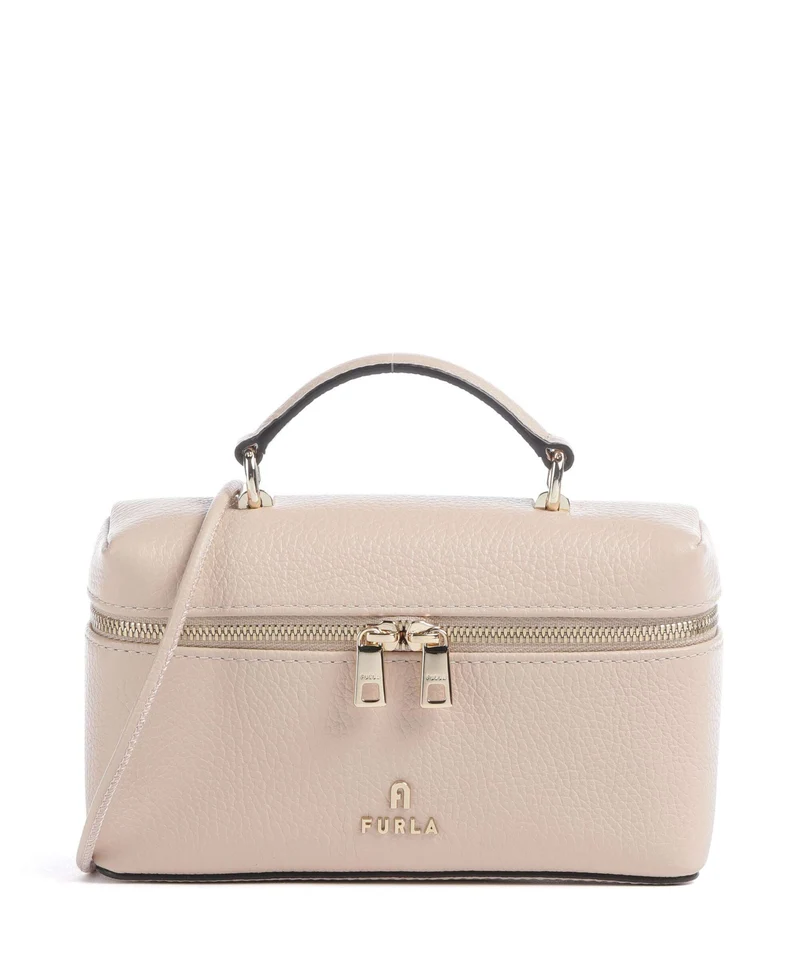 Furla Camelia Micro Crossover väska cotone