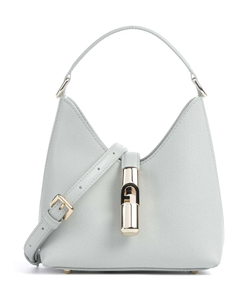 Furla Iride Mini Crossover väska nebbia gray