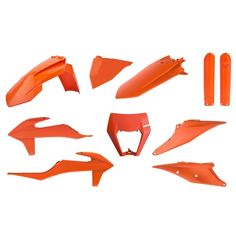 POLISPORT Plastic Kit Orange KTM 91041