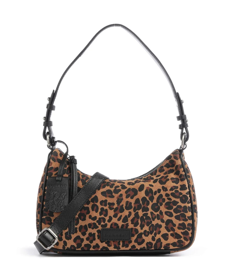 Burkely Animo Axelremsväska leopard
