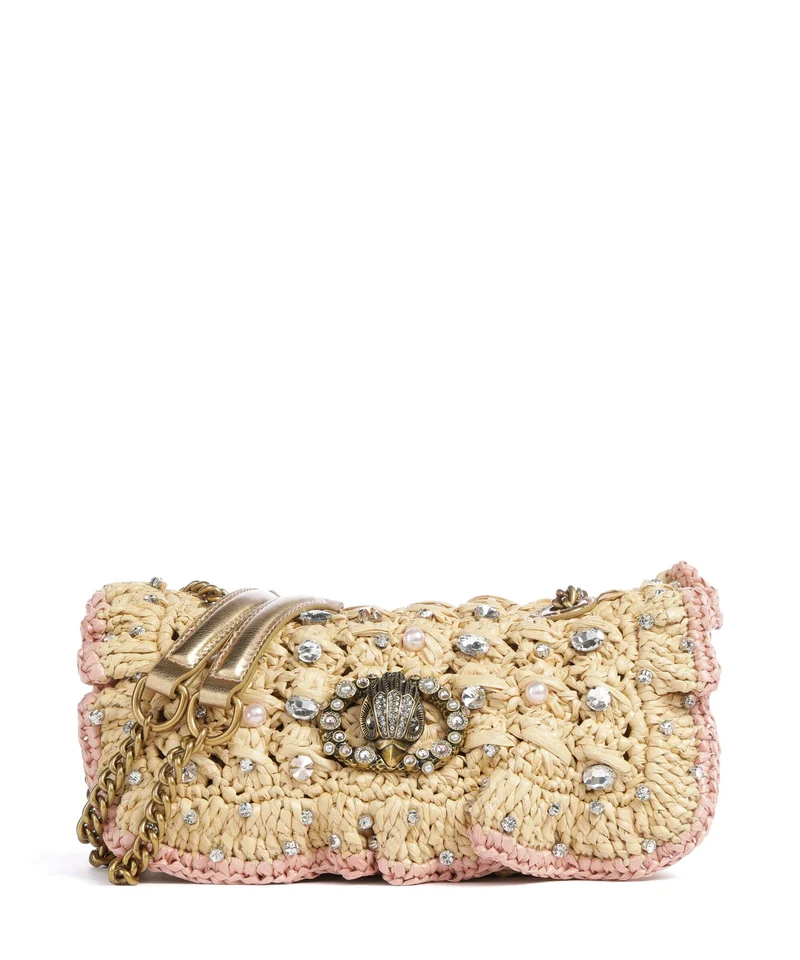 Kurt Geiger Chelsea Axelremsväska beige