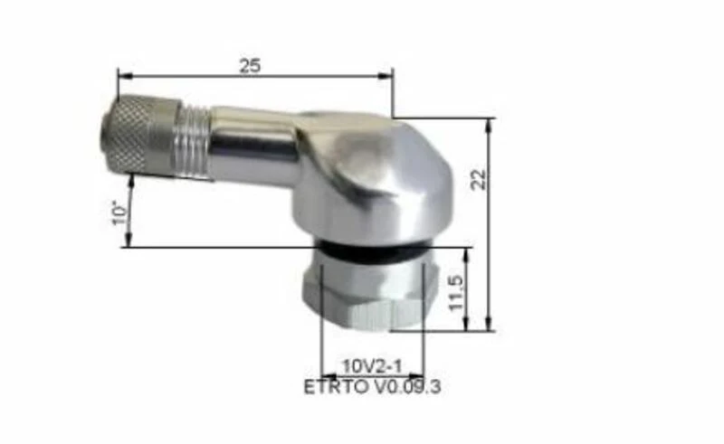 BIHR Ø11,5mm Aluminium Tire Valve - x10257003