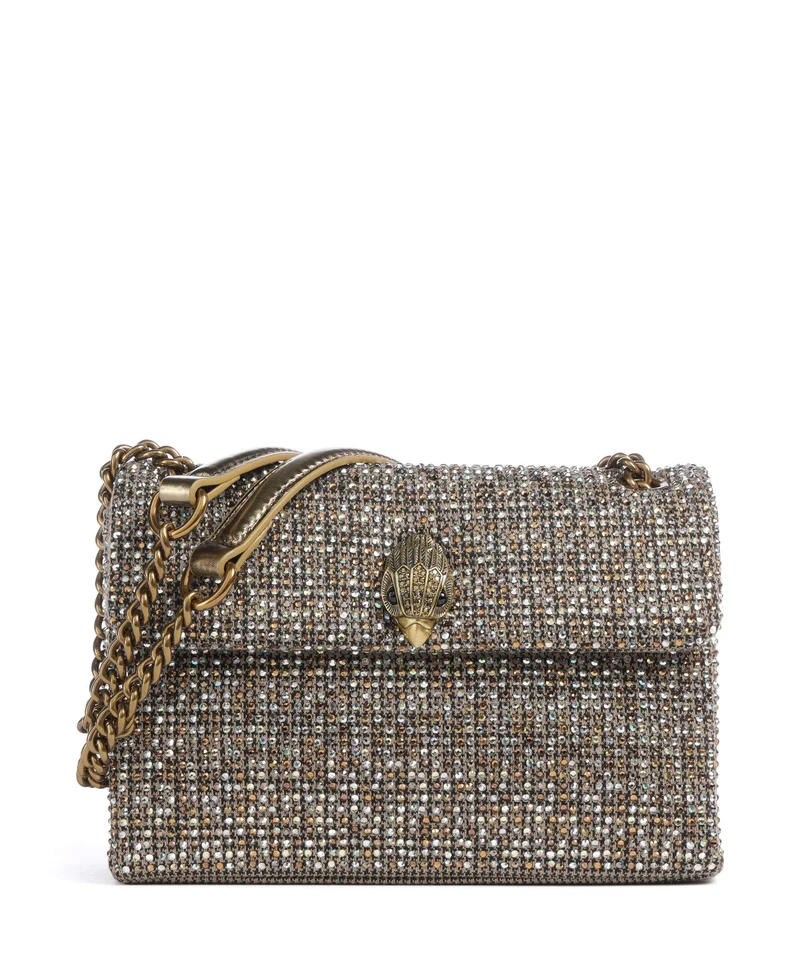 Kurt Geiger Kensington Axelremsväska beige combination