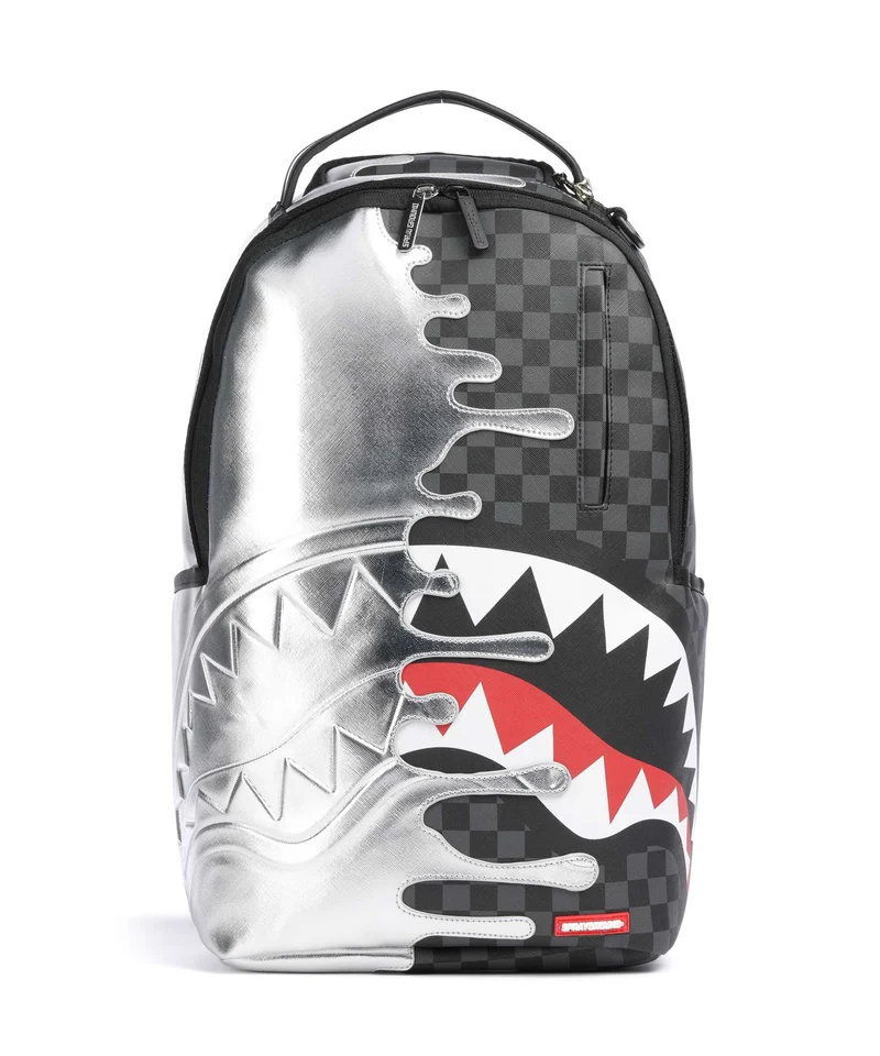 Sprayground Silver Side Drip Ryggsäck silver