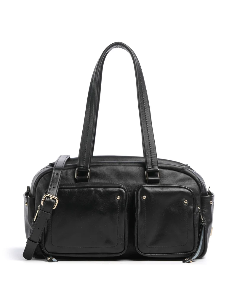 DuDu Bags Pocket Fanciful Axelremsväska nero