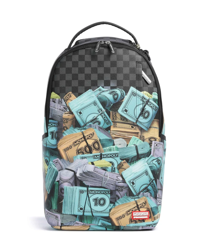 Sprayground Monopoly Money Stacks Ryggsäck multicolour