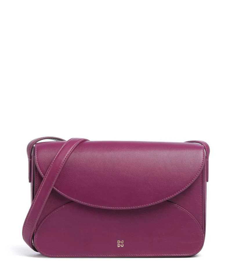 DuDu Bags Colorful Agnese Crossover väska fucsia