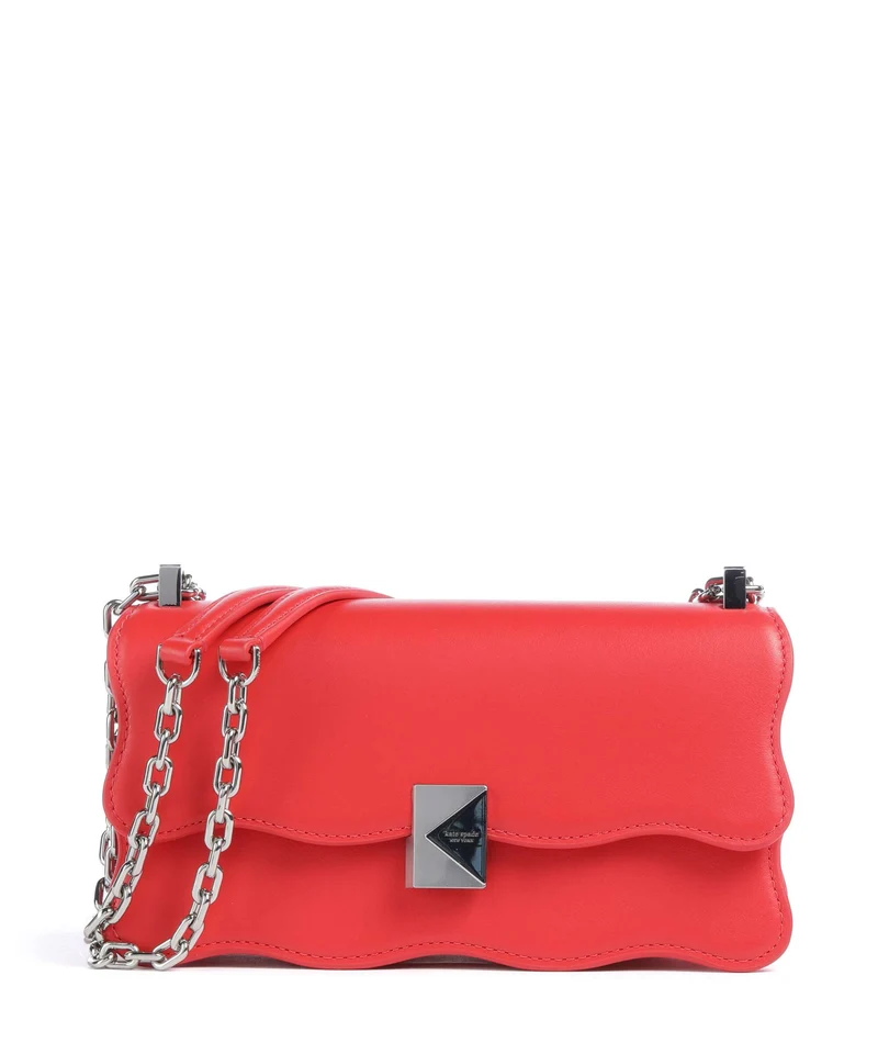 Kate Spade New York Deco Axelremsväska heirloom tomato
