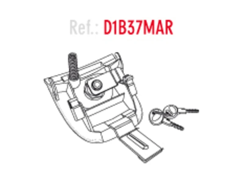 SHAD SH37 Spare Locking Mechanism D1B37MAR