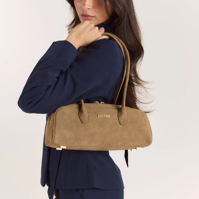 Averi Shoulder Bag - Mullvadsgrå