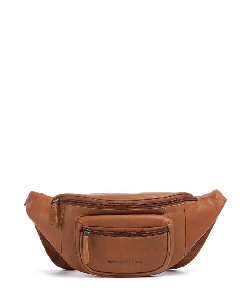 The Chesterfield Brand Wax Pull Up Cow Vernio Midjeväska cognac
