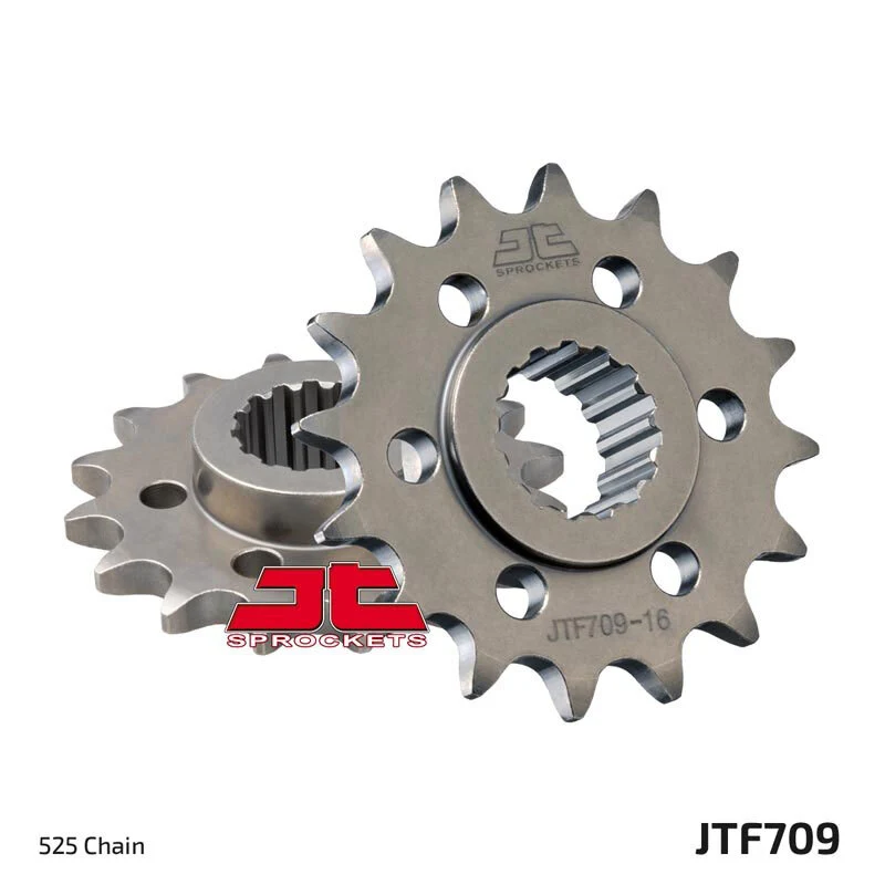 JT SPROCKETS Steel Noise-Free Front Sprocket 709 - 525 JTF709.16RB