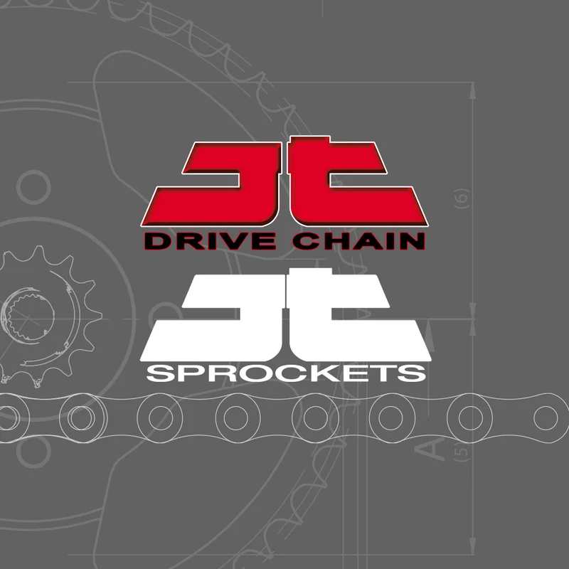 JT/JT Chain Kit 420HDR 13/52 (No OEM Ratio) Reinforced - Steel Standard Rear Sprocket-- _