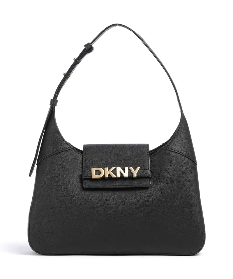DKNY Avril Axelremsväska black/gold
