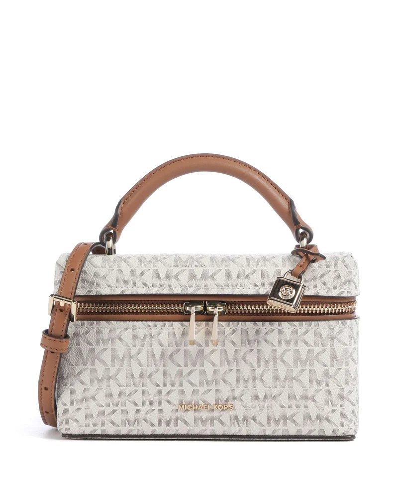 Michael Kors Jana XS Crossover väska vanilla/acrn