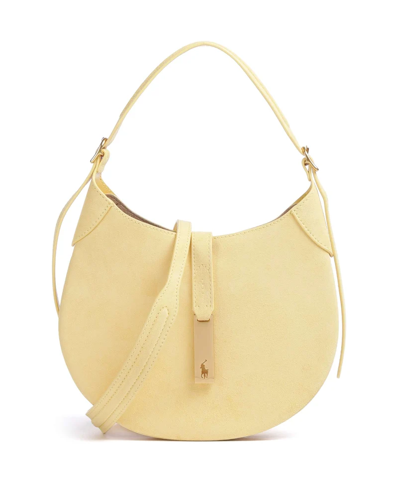 Polo Ralph Lauren ID Collection Small Axelremsväska lemon meringue