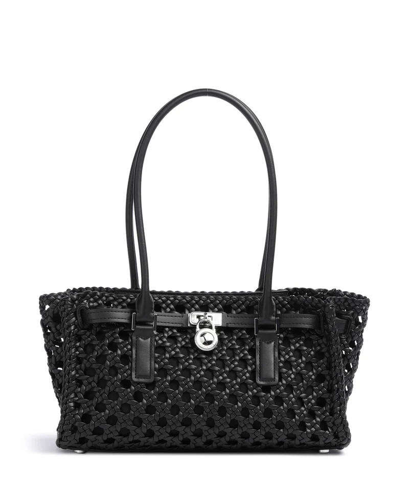 Michael Kors Hamilton Moderne Small Axelremsväska black