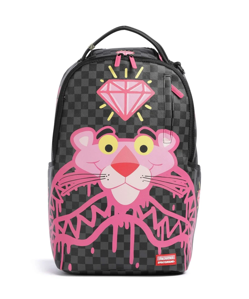 Sprayground Pink Panther Drippy Diamonds Ryggsäck multicolour