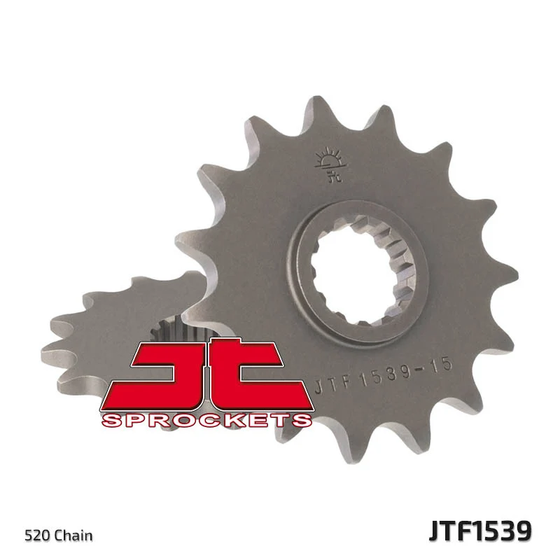 JT SPROCKETS Steel Standard Front Sprocket 1539 - 520 JTF1539.15
