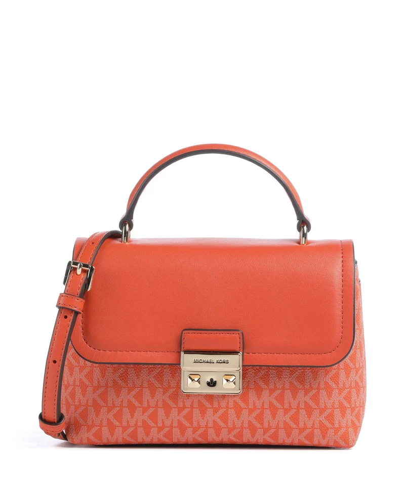 Michael Kors Tribeca XS Crossover väska mimosa