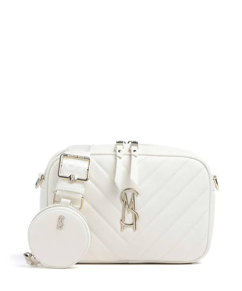 Steve Madden BZIRIA Crossover väska white/gold