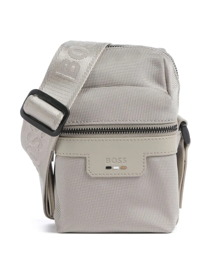 BOSS Ray Crossover väska open beige
